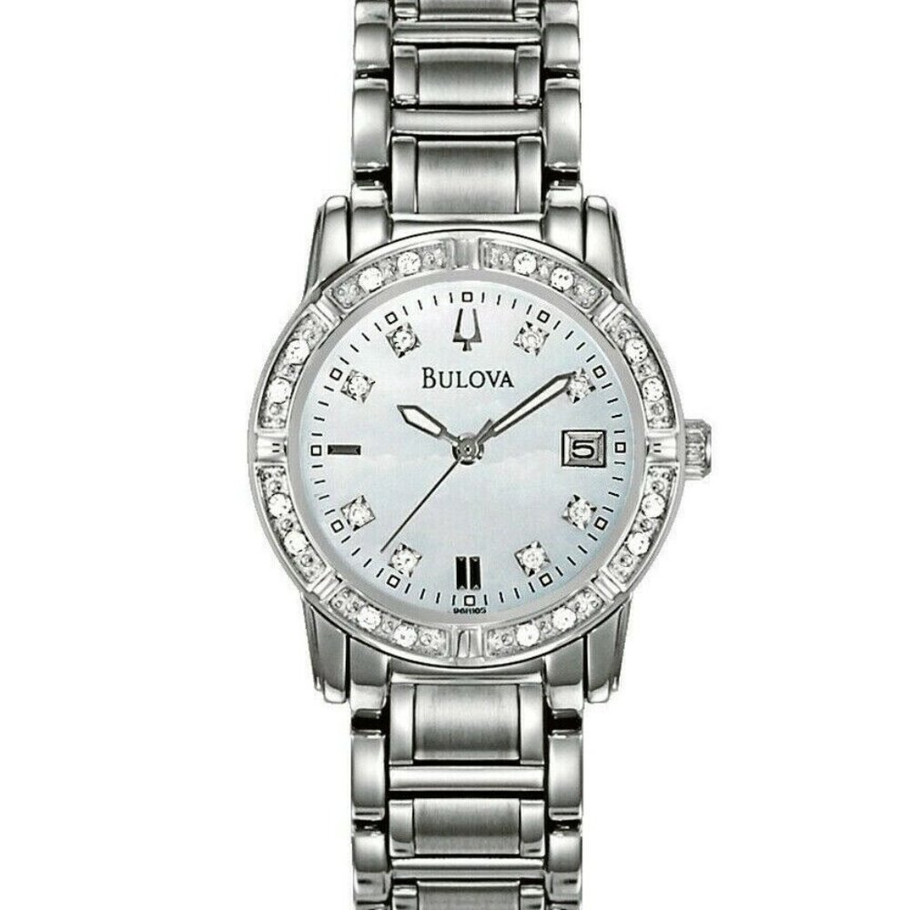 Bulova Mother of Pearl Women's Watch! w/ box